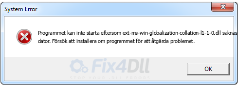 ext-ms-win-globalization-collation-l1-1-0.dll saknas