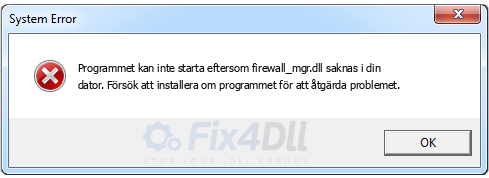 firewall_mgr.dll saknas
