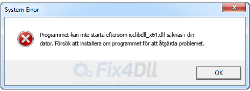 icclibdll_x64.dll saknas