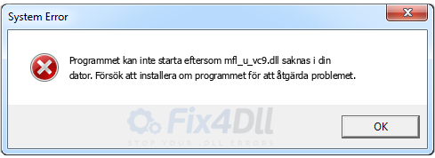 mfl_u_vc9.dll saknas