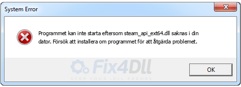 steam_api_ext64.dll saknas