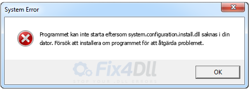 system.configuration.install.dll saknas